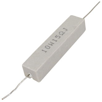 Мощные постоянные резисторы RX27-1 15 Ом 10W 5% / SQP10 XIN HUA