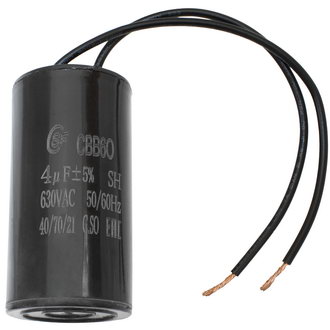 Пусковые конденсаторы CBB60 4uF 630V WIRE (SAIFU) SAIFU Пусковые конденсаторы CBB60 4uF 630V WIRE (SAIFU) SAIFU