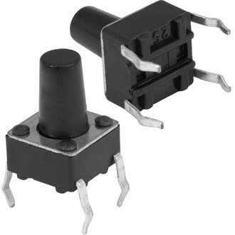 Тактовые кнопки KAN0611-0901B 6x6x9 mm RUICHI