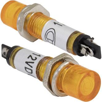 Светодиоды в корпусе L-814-Y 12V  RUICHI Светодиоды в корпусе L-814-Y 12V  RUICHI