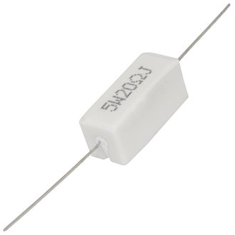 Мощные постоянные резисторы RX27-1 20 Ом 5W 5% / SQP5 RUICHI