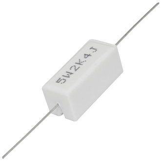 Мощные постоянные резисторы RX27-1 2.4 кОм 5W 5% / SQP5 RUICHI Мощные постоянные резисторы RX27-1 2.4 кОм 5W 5% / SQP5 RUICHI