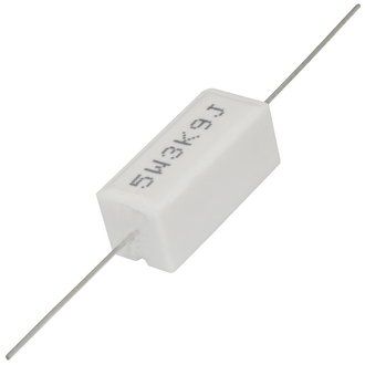 Мощные постоянные резисторы RX27-1 3.9 кОм 5W 5% / SQP5 RUICHI