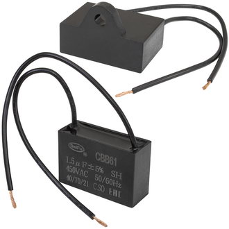 Пусковые конденсаторы CBB61 1.5 uF 450V (SAIFU) SAIFU
