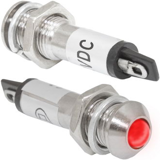 Светодиоды в корпусе L-706-R 12V  RUICHI Светодиоды в корпусе L-706-R 12V  RUICHI