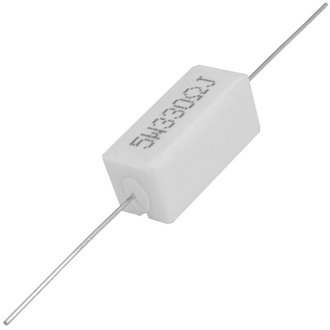 Мощные постоянные резисторы RX27-1 330 Ом 5W 5% / SQP5 RUICHI