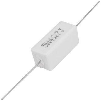 Мощные постоянные резисторы RX27-1 4.7 Ом 5W 5% / SQP5 RUICHI
