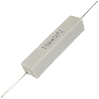 Мощные постоянные резисторы RX27-1 4.7 Ом 10W 5% / SQP10 RUICHI