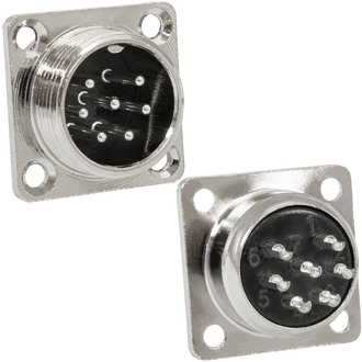 Цилиндрические малогабаритные GX16M-7F RUICHI Цилиндрические малогабаритные GX16M-7F RUICHI