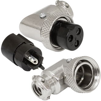 Цилиндрические малогабаритные GX16M-3AA RUICHI Цилиндрические малогабаритные GX16M-3AA RUICHI