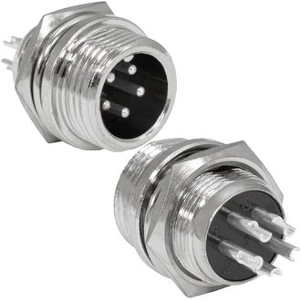 Цилиндрические малогабаритные GX12M-5B RUICHI Цилиндрические малогабаритные GX12M-5B RUICHI