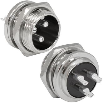 Цилиндрические малогабаритные GX16M-3C SZC Цилиндрические малогабаритные GX16M-3C SZC