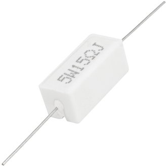 Мощные постоянные резисторы RX27-1 15 Ом 5W 5% / SQP5 RUICHI Мощные постоянные резисторы RX27-1 15 Ом 5W 5% / SQP5 RUICHI