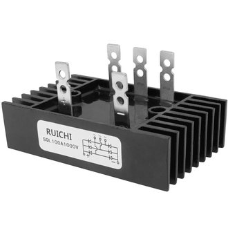 Диодные мосты SQL100A 100A 1000V (60x100) RUICHI Диодные мосты SQL100A 100A 1000V (60x100) RUICHI