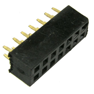 Штыри и гнезда для плат 2.00мм PBD2-14 (PBD2-2x7) 2.00 mm RUICHI Штыри и гнезда для плат 2.00мм PBD2-14 (PBD2-2x7) 2.00 mm RUICHI