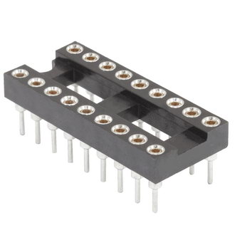 Панельки для микросхем SCSM-18 TRS-18 RUICHI Панельки для микросхем SCSM-18 TRS-18 RUICHI