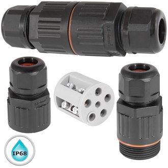 Герметичные разъемы SP28S-5P RUICHI