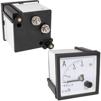 Приборы переменного тока Амперметр 30/5А 50гц (48х48) 