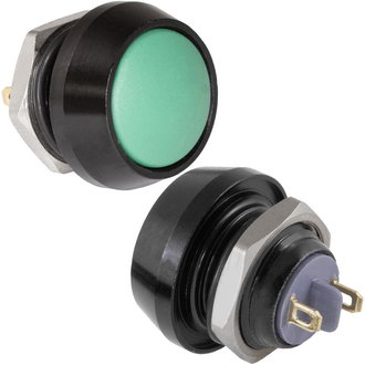 Кнопки антивандальные GQ12B-10/J/B/G/N off-(on) RUICHI Кнопки антивандальные GQ12B-10/J/B/G/N off-(on) RUICHI