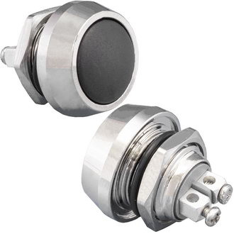 Кнопки антивандальные GQ12B-10/B/N off-(on) RUICHI Кнопки антивандальные GQ12B-10/B/N off-(on) RUICHI