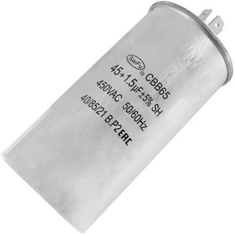 CBB65 45uF + 1.5uF 450V (SAIFU)