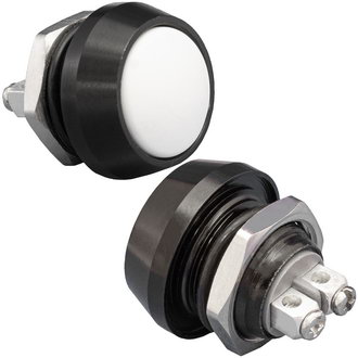Кнопки антивандальные GQ12B-10/B/W/N off-(on) RUICHI Кнопки антивандальные GQ12B-10/B/W/N off-(on) RUICHI