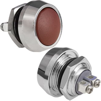 Кнопки антивандальные GQ12B-10/R/N off-(on) RUICHI Кнопки антивандальные GQ12B-10/R/N off-(on) RUICHI