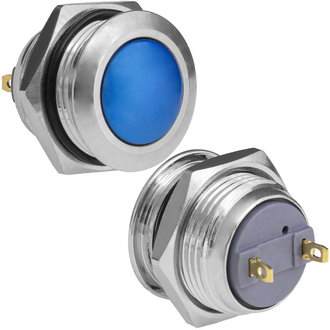 Кнопки антивандальные GQ16B-10/J/Bl/N off-(on) RUICHI Кнопки антивандальные GQ16B-10/J/Bl/N off-(on) RUICHI