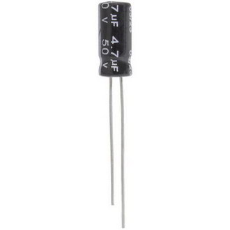 Электролитические конденсаторы 4.7 UF   50V 105*C 5*11 (JWCO) JWCO
