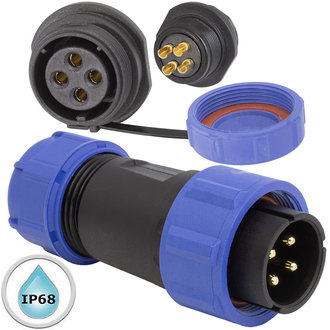 Герметичные разъемы SZC21 4P-M-FB SZC
