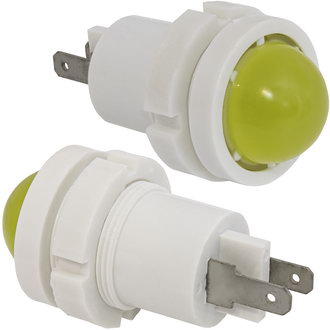 Коммутаторные лампы СКЛ СКЛ-12Б-2 ЖЕЛТЫЕ 220В 