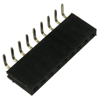 PBS-1x09R (PBS-09R)шаг 2.54 мм