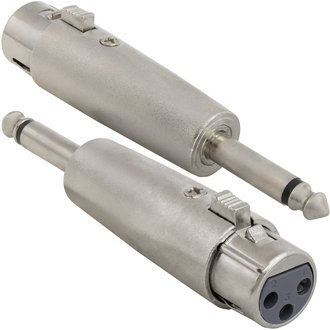 XLR JD-493 / XLR 3P F-jack 6.3 mono M RUICHI XLR JD-493 / XLR 3P F-jack 6.3 mono M RUICHI