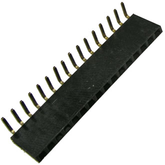 PBS-1x16R (PBS-16R)шаг 2.54 мм