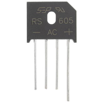 Диодные мосты RS605 SEP