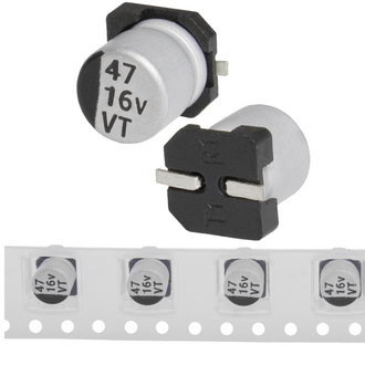 Чип электролиты 47 uF 16 V 105C 5*5.4 VT JWCO