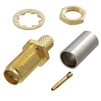 Высокочастотные разъемы SMA-C58J gold RUICHI Высокочастотные разъемы SMA-C58J gold RUICHI