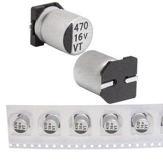 Чип электролиты 470 uF 16 V 105C 8*10.5 VT JWCO