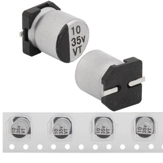 Чип электролиты 10 uF 35 V 105C 5*5.4 VT JWCO