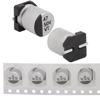 Чип электролиты 47 uF 50 V 105C 6.3*7.7 VT JWCO