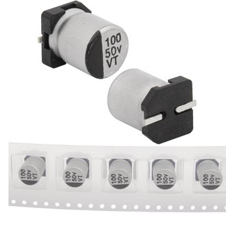 Чип электролиты 100 UF 50 V 105C 8*10.5 VT JWCO