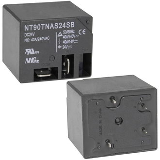 Электромагнитные реле NT90T-N-A-S-DC24V-S-B-0.9 FORWARD