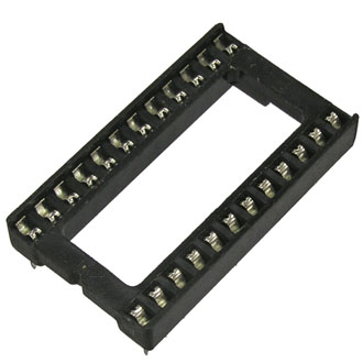 Панельки для микросхем SCL-24 RUICHI Панельки для микросхем SCL-24 RUICHI