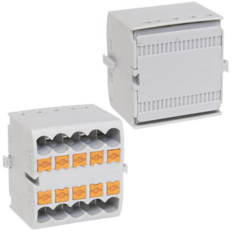 Клеммные колодки на динрейку СМК 226A-5P RUICHI Клеммные колодки на динрейку СМК 226A-5P RUICHI