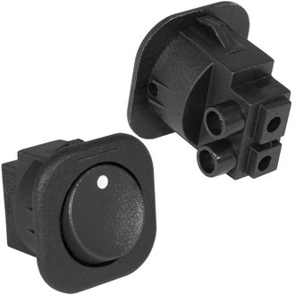 Клавишные переключатели RS-101-7C on-off черный RUICHI