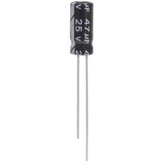 Электролитические конденсаторы 47 UF 25V 105*C 5*11 (JWCO) JWCO