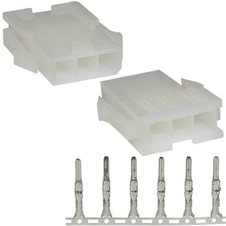 Разъемы питания низковольтные MF-1x3M + Terminal RUICHI