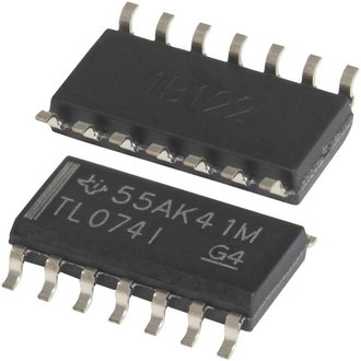 Операционные усилители TL074ID Texas Texas Instruments