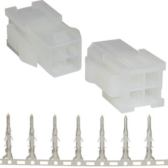 Разъемы питания низковольтные MF-2x2M + Terminal RUICHI