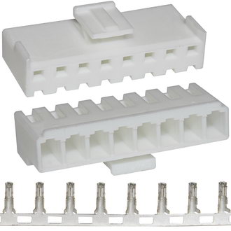 Разъемы питания низковольтные PHU2-08 pitch 3.96 mm+terminal RUICHI Разъемы питания низковольтные PHU2-08 pitch 3.96 mm+terminal RUICHI